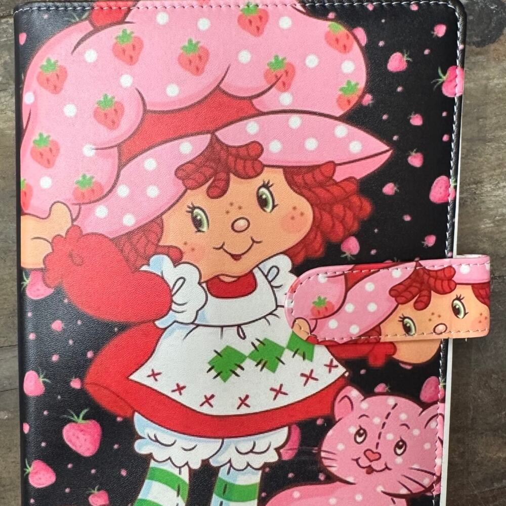 Strawberry Shortcake A5 Binder w/ matching paper